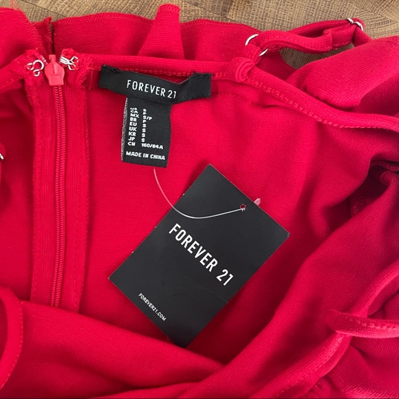 Forever 21 Mini Red Dress - Picture 7 of 7